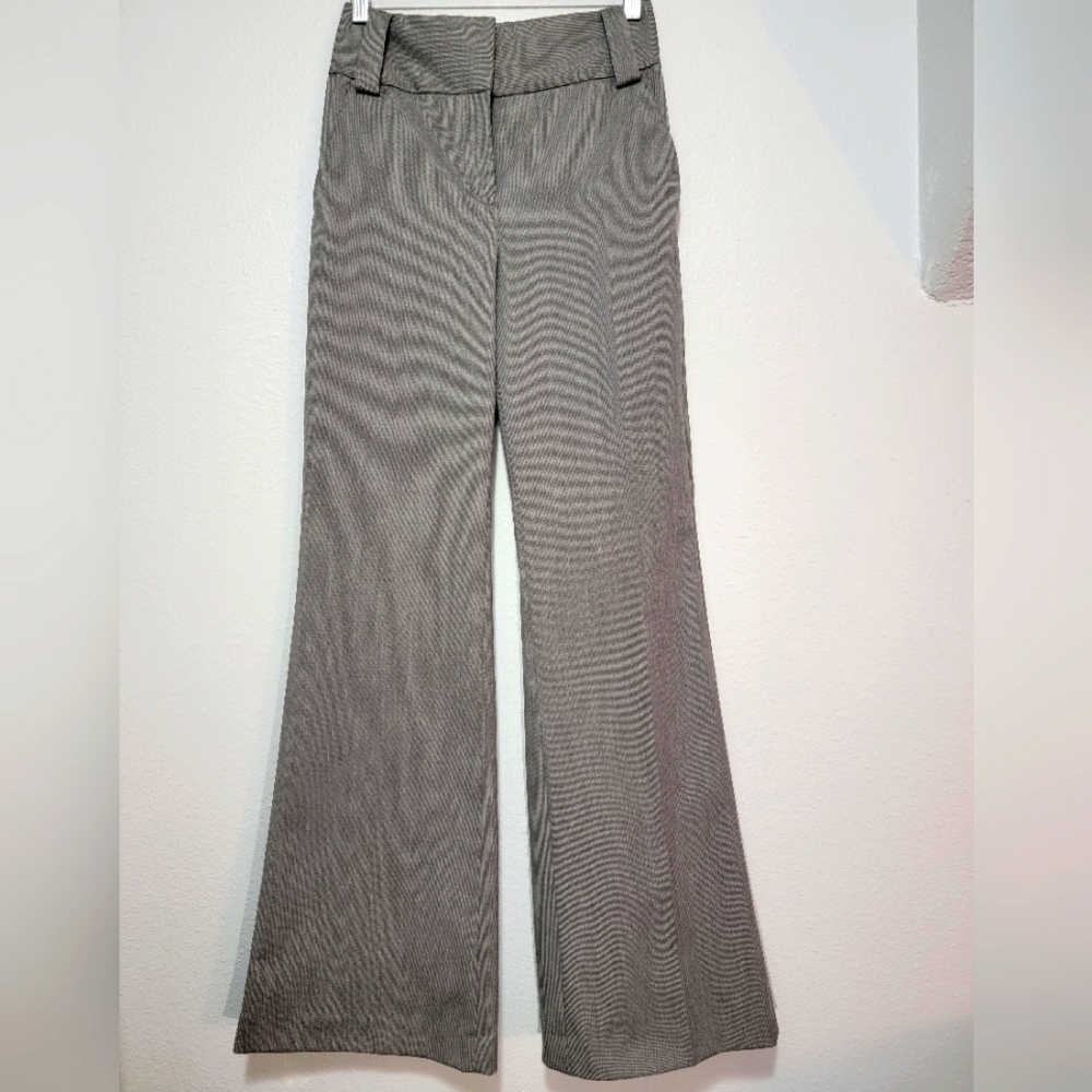 Express Editor Gray High-Waist Pants Work Trousers Size 2